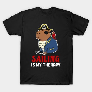Sailing Shirt - I Love It When My Wife Lets Me Go Sailing - Hobby Gift unisex Hoodie / Black / M