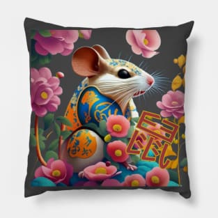 Rat Chinese zodiac Pillow