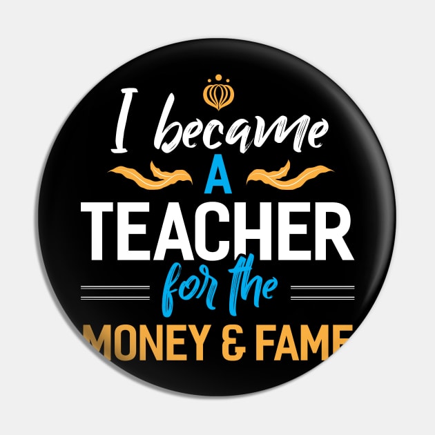 I became a Teacher Pin by Dojaja