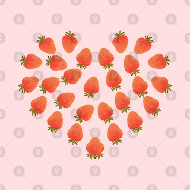 I love strawberries by Oricca