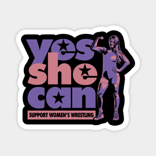 Yes she can! Magnet