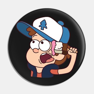 Dipper with Ice Cream Pin