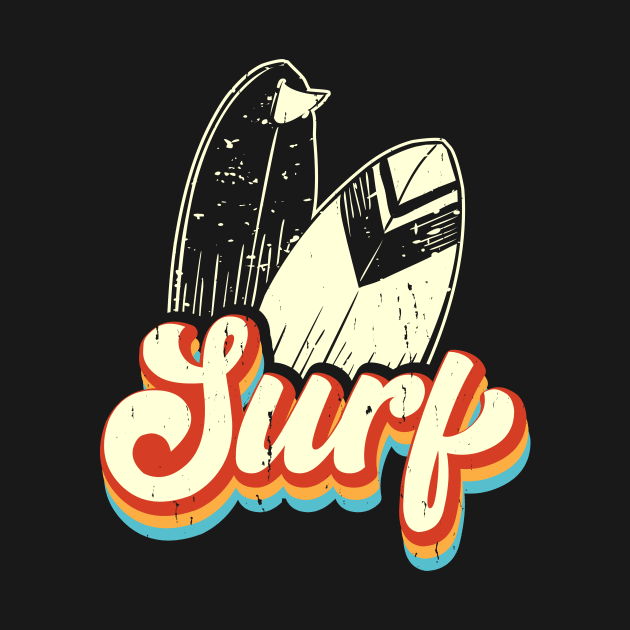 Surfing T Shirt For Women Men by QueenTees