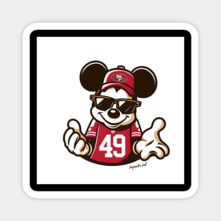 49ers Mick Fan Art Magnet