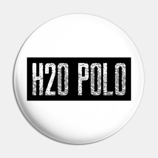 H2O polo stance, waterpolo Pin