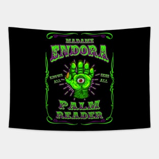 MADAME ENDORA - PALM READER Tapestry