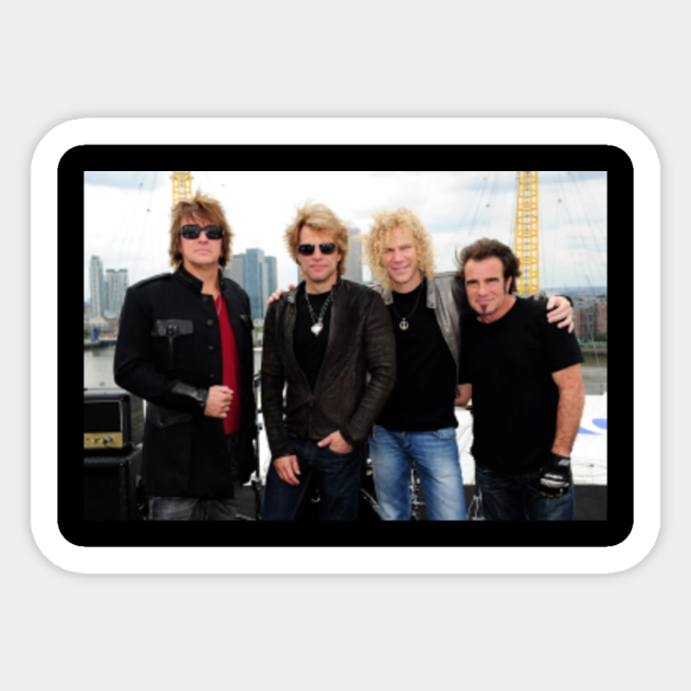 Raf Bon Jus Jovi Uf Tour Sticker