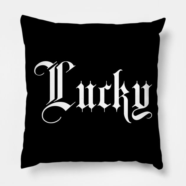 Lucky Pillow by janvimar