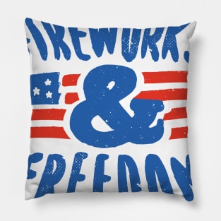 fireworks & freedom Pillow