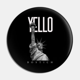 Yello music Pin