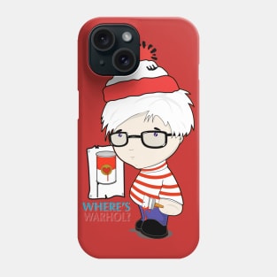 Where's Warhol Phone Case