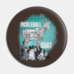 Pickleball GOAT by Pickleball ARTwear Pin