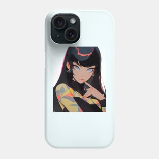 Anime Girl - Lu - AI Phone Case