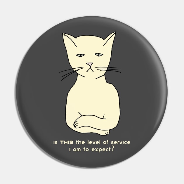 Funny, cranky, snobby cat: "Is THIS the level of service I am to expect?" Pin by jdunster