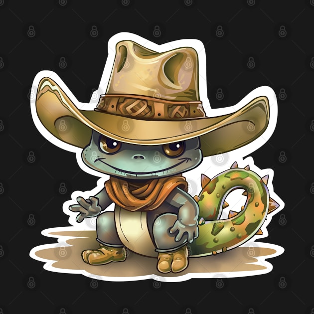 Cowboy Lizard by SquishyKitkat