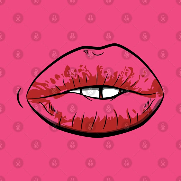 Pink Lips by atomguy