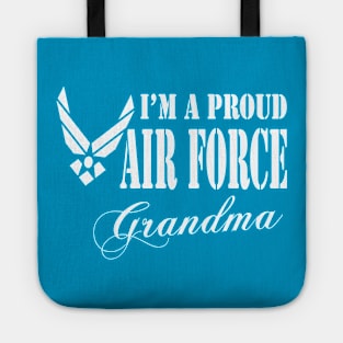 Best Gift for Nana - I am a Proud Air Force Grandma Tote