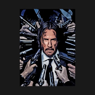 John Wick Elegance in Vengeance T-Shirt