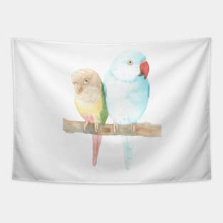 parrot couple Tapestry