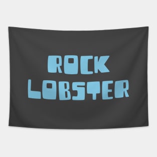 Rock Lobster, blue Tapestry