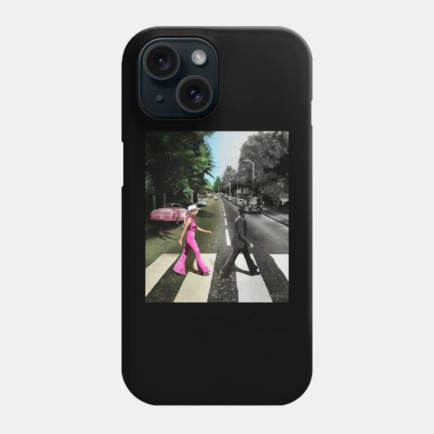 Barbenheimer Road Phone Case by JustRalphy