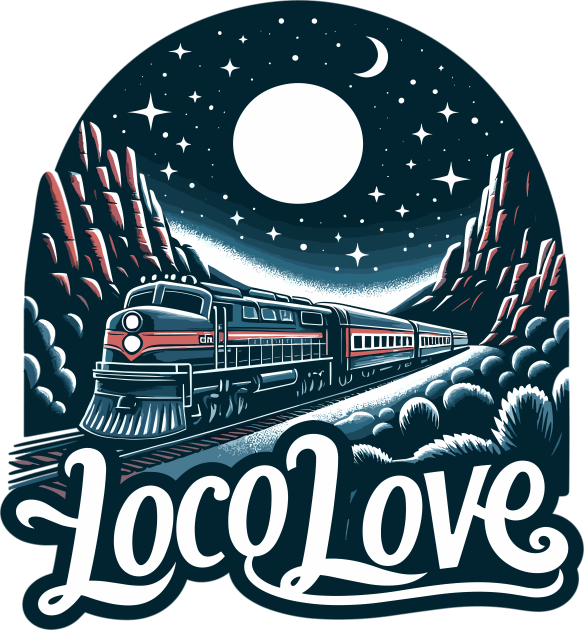 Train Vintage, Loco Love Kids T-Shirt by Vehicles-Art