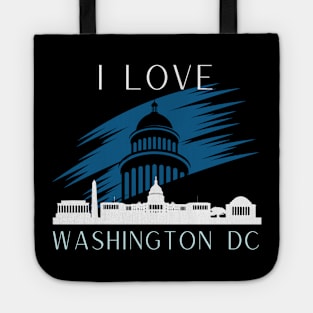 I love this city My home Washington DC USA city tall monument dc statehood Tote