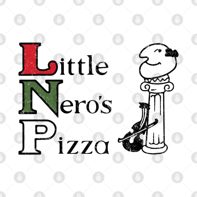 Little Nero's Pizza - Home Alone vintage logo by BodinStreet