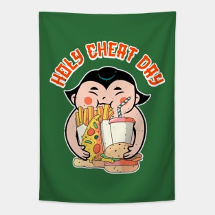 Holy cheat day Tapestry