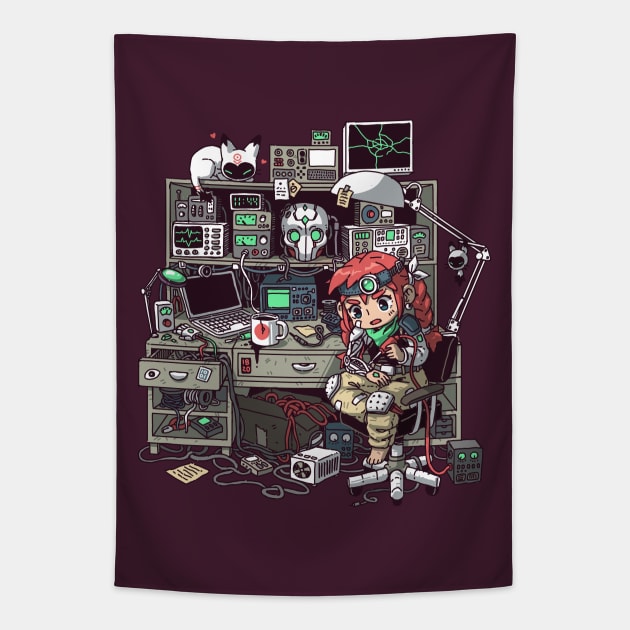 Engineer Tapestry by Freeminds