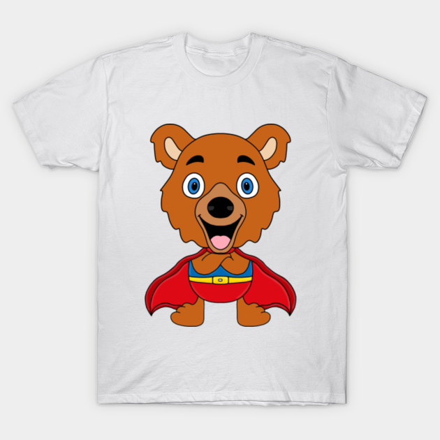 beweeglijkheid Inloggegevens elke dag TEDDY - BÄR - BEAR - SUPERHELD - SUPERHERO - Superhero - T-Shirt | TeePublic