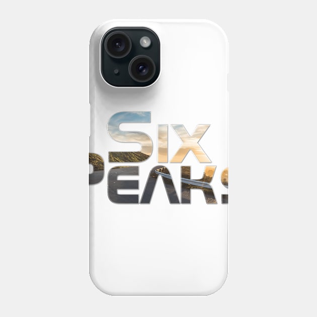 Six Peaks Phone Case by afternoontees