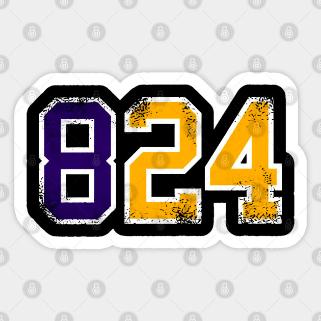 8 24 Kobe Kobe 8 Sticker Teepublic