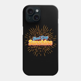 'Good Day Sunshine Retro' Awesome 70s Vintage Phone Case