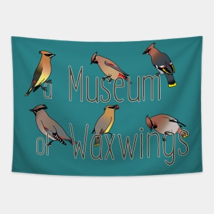 Collective Nouns - Waxwings Tapestry