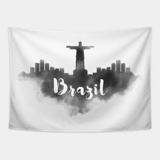 Brazil watercolor Tapestry