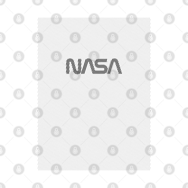 Scratched NASA logo by Creatum