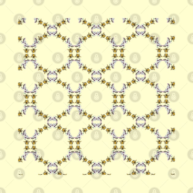 Honey Bee Pattern by ThisIsNotAnImageOfLoss