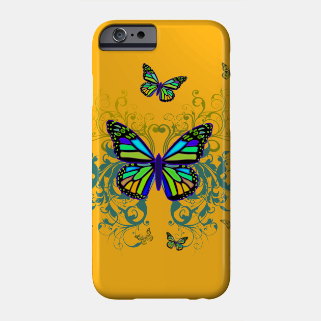 Artistic Butterfly Decoration Butterfly Art Phone Case Teepublic