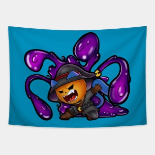 Cat-O-Lantern Tapestry