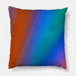 red blue abstract texture background pattern Pillow