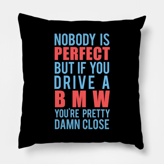 BMW Owners Pillow by VrumVrum