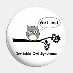 Irritable Owl Syndrome Pin