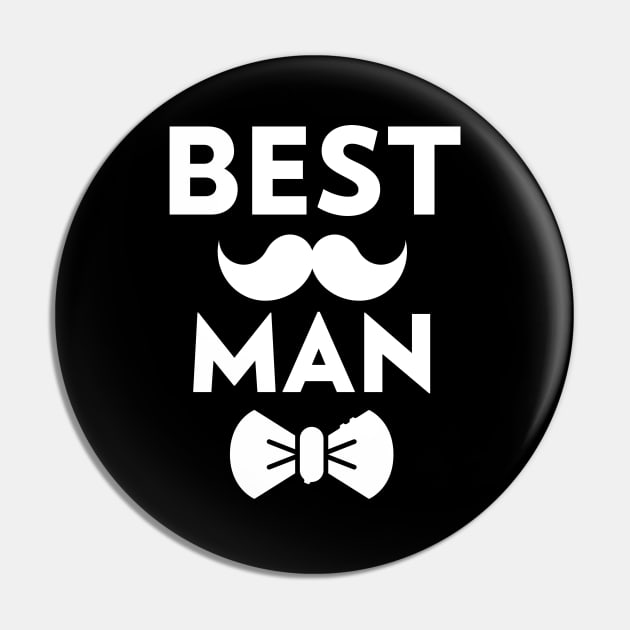 Best Man Pin by Orange-Juice