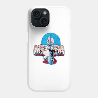 Alien bald little men invade earth Phone Case