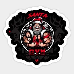 No Lift No Gift Weightlifting Christmas Ornament 2023 | Funny Muscular  Santa Lifting Weights Xmas Ornament Bodybuilder Fitness Merry Liftmas