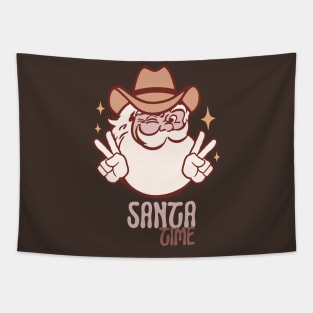 Santa Claus' Christmas Spirit Tapestry