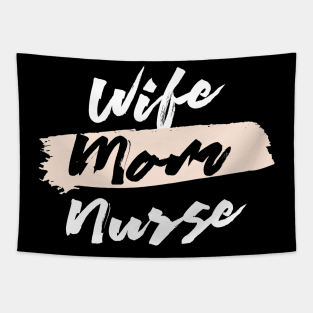 Cute Wife Mom Nurse Gift Idea Tapestry