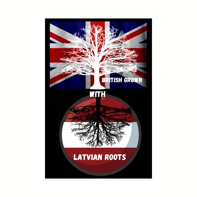 British Grown with Latvian roots - English by LukjanovArt