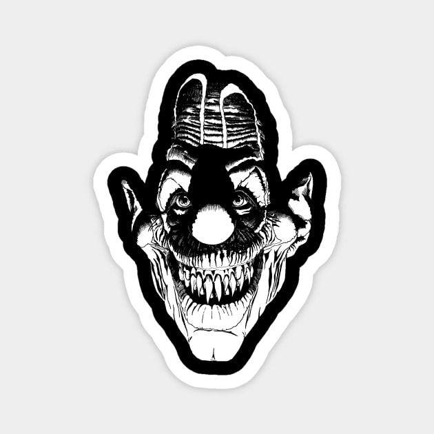 Taffy the Clown Lurking in Shadow Magnet by Legends Studios LHVP